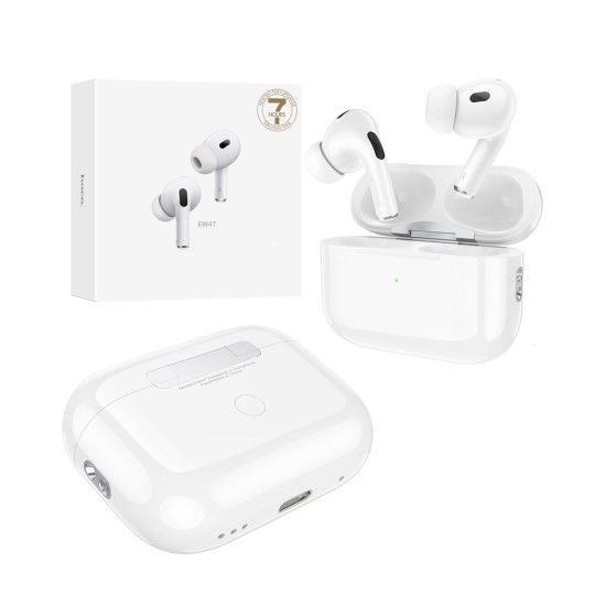 Hoco True Wireless Earbuds EW47 Bluetooth V5.3 White Hoco True Wireless Earbuds EW47 Bluetooth V5.3 White